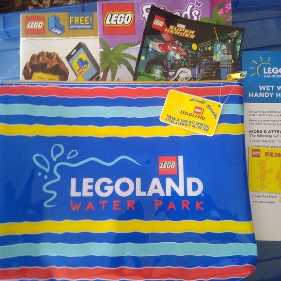 Legoland Water Park Zippered Suit Sack + more - Picture 2 of 2